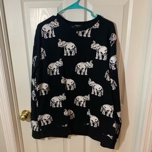 Forever21 Men’s Elephant Sweater | XL